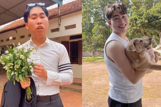 Lộ nhan sắc thật như nam thần của 'tổng tài gia trưởng'