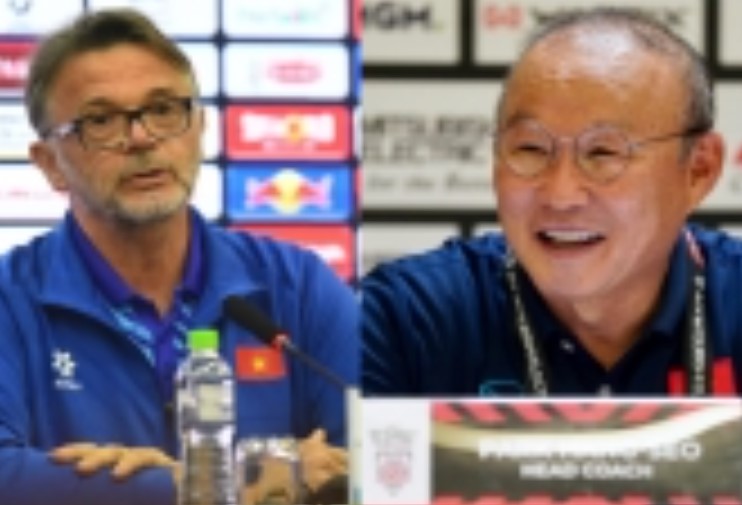 Động thái bất ngờ của HLV Park Hang-seo giữa lúc HLV Troussier bị dân mạng chỉ trích