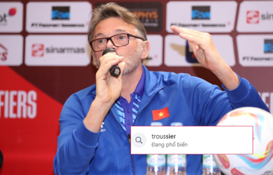 Dân mạng đồng loạt để hashtag "Troussier out" sau trận đội tuyển Việt Nam thua Indonesia, "chiếc ghế nóng" của HLV Troussier bị lung lay