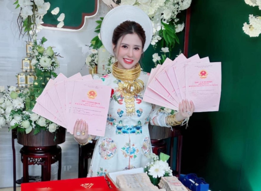 Cô dâu nhận hồi môn "khủng", tổng giá trị quà cưới nghe giật mình