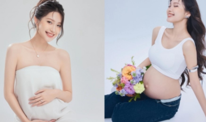 Mẹ bầu Doãn Hải My khoe visual đỉnh chóp khi công khai chuyện mang thai "bé Rồng", nhan sắc xứng danh Top 10 Hoa hậu Việt Nam