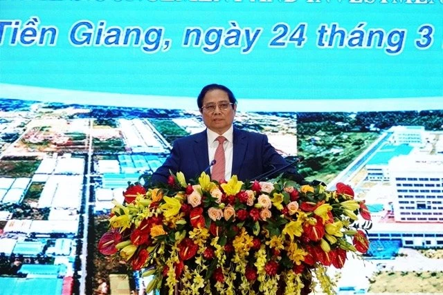 Thủ tướng Chính phủ Phạm Minh Chính phát biểu chỉ đạo tại hội nghị