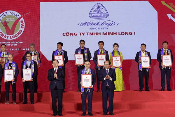 Minh Long tiếp tục được vinh danh Hàng Việt Nam Chất lượng cao 2024