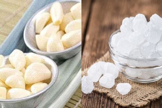 Tỏi và đường phèn: 'Thần dược' giúp cải thiện sức khỏe