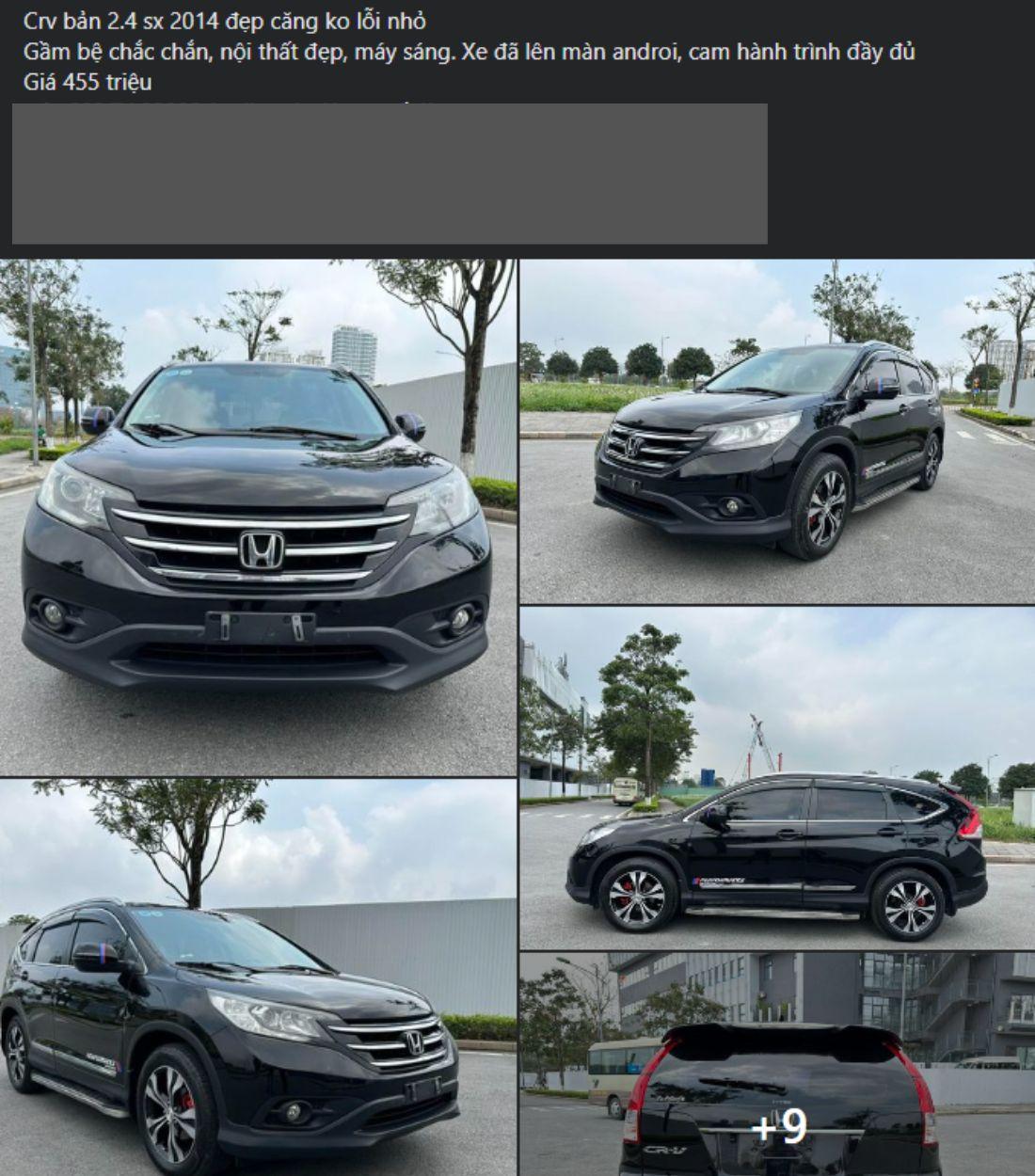 Honda CR-V l&#x103;n b&#xE1;nh 10 n&#x103;m rao b&#xE1;n v&#x1EDB;i gi&#xE1; ngang Hyundai Grand i10