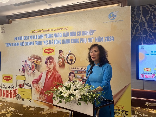 Xây dựng mô hình phụ nữ khởi nghiệp về ẩm thực