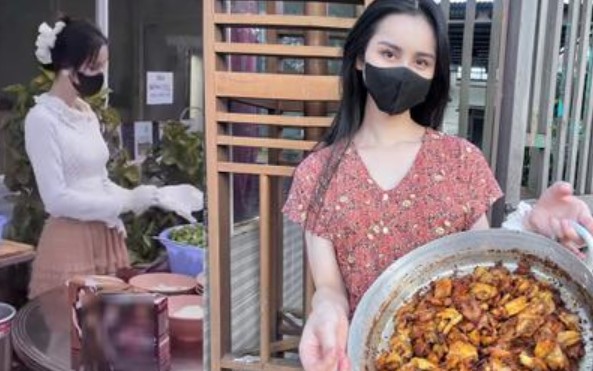 Nàng Á hậu rời xa hào quang showbiz về quê bán bún cá, bây giờ ra sao?