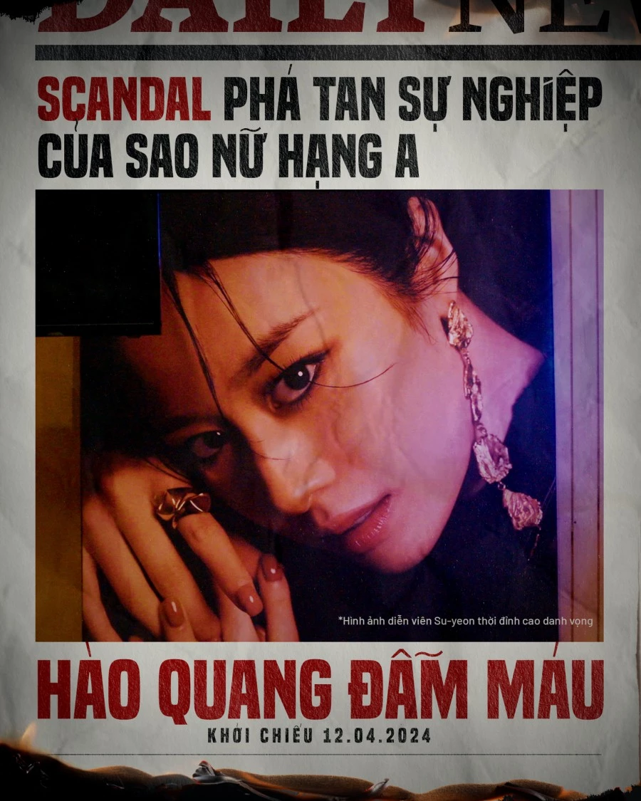 Poster đầu tiên của Hào Quang Đẫm Máu