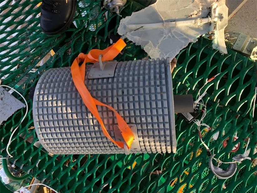 Phần đầu đạn của máy bay không người lái cảm tử Lyuty. Phần đầu đạn của máy bay không người lái cảm tử Lyuty.