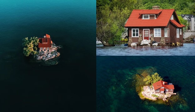 Hòn đảo có sự sống nhỏ nhất Trái đất: Chỉ có 1 ngôi nhà, 1 cái cây, tài phiệt mua xong mới hối hận