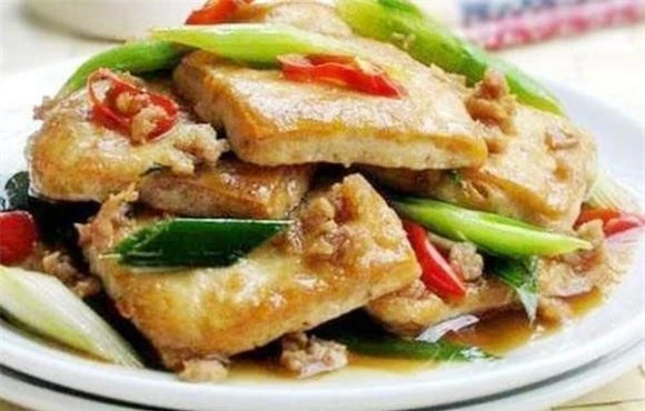 đậu phụ, đậu phụ áp cháo, món ngon mỗi ngày