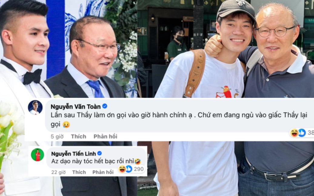 Không bị thầy "dí" như Văn Hậu, Văn Toàn dỗi ngược HLV Park Hang-seo vì cuộc gọi phá giấc, Tiến Linh xoáy đúng điểm yếu của thầy