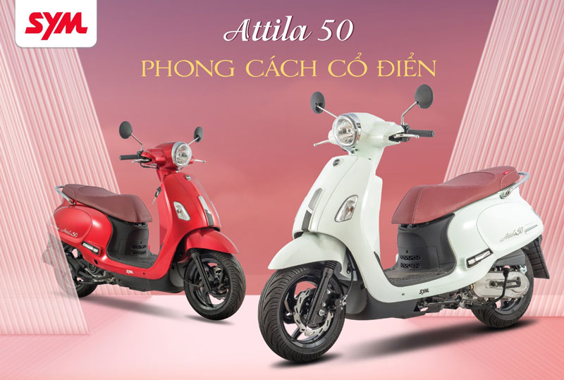 Bảng giá xe ga SYM tháng 4/2024