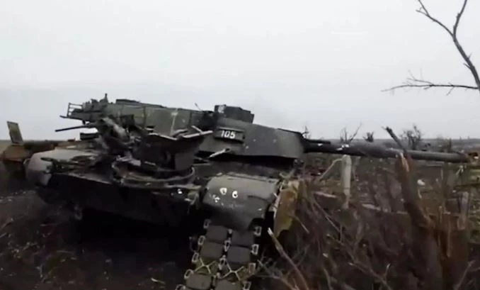 Chiếc Abrams thứ 4 của Ukraine bị lực lượng Nga loại khỏi vòng chiến đấu.