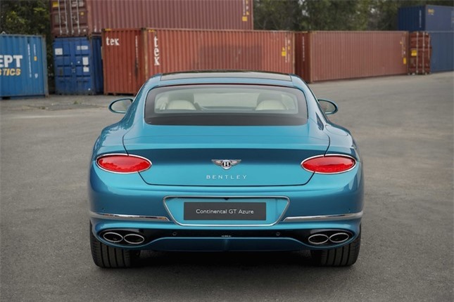 Bentley Continental GT Azure V8 độc bản cập bến Việt Nam ảnh 4