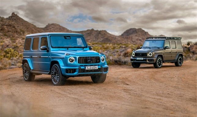 Mercedes-Benz G-Class đời mới lộ diện ảnh 1