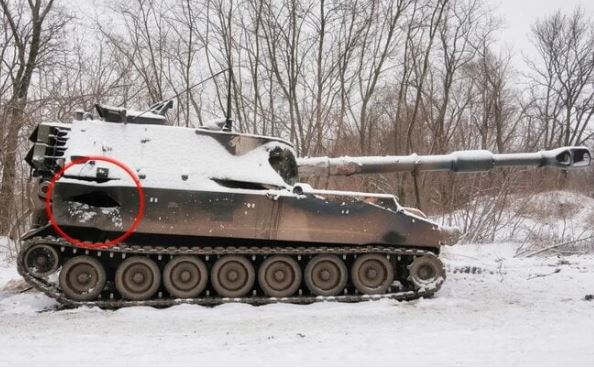 UAV Lancet gây sát thương lớn cho M109 Paladin Ukraine