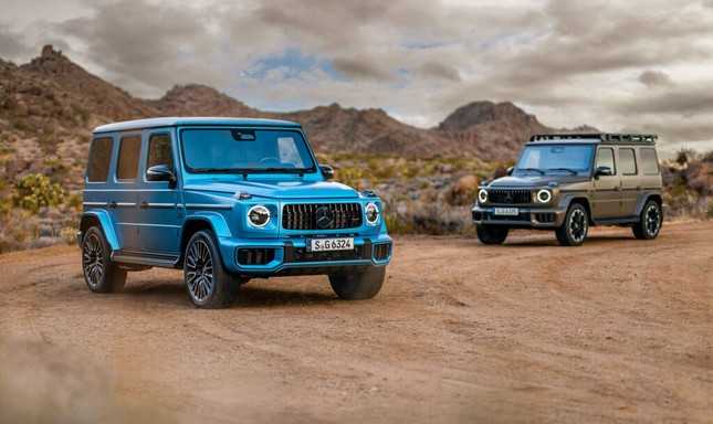 Tận mục vẻ đẹp của siêu xe Mercedes-Benz G-Class đời mới vừa trình làng