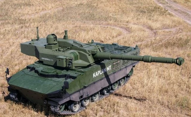 Kaplan MT do Thổ Nhĩ Kỳ sản xuất được đánh giá là chiếc xe tăng hạng trung hàng đầu thế giới hiện nay.