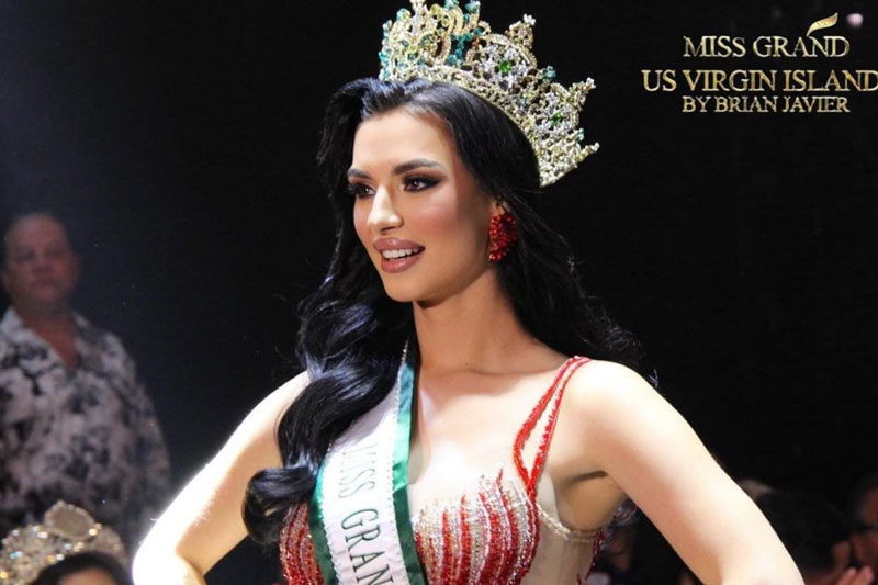 Ngắm nhan sắc á hậu Mỹ đăng quang Hoa hậu Hòa bình đảo US Virgin