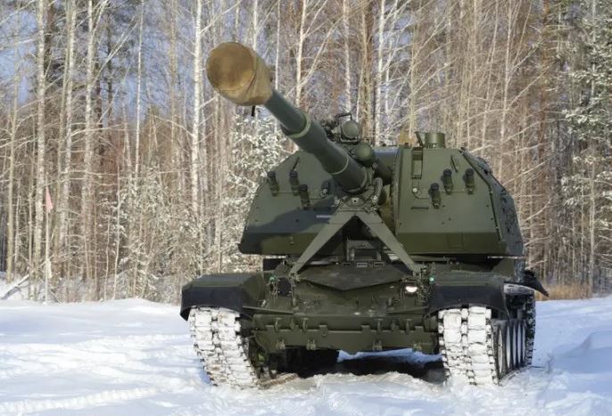 Lô pháo tự hành 2S19M1 Msta-S và 2S3M Akatsiya 'sửa đổi đặc biệt' được bàn giao