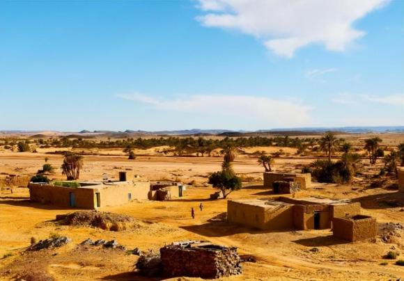 Một thị trấn xa xôi ở Trung Quốc ẩn mình trong sa mạc, chỉ được phát hiện nhờ làm đường, dân làng không biết năm tháng