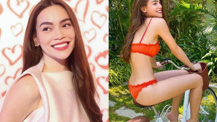 Hồ Ngọc Hà diện nội y nổi bật, khoe trọn sắc vóc nuột nà, mơn mởn như gái đôi mươi