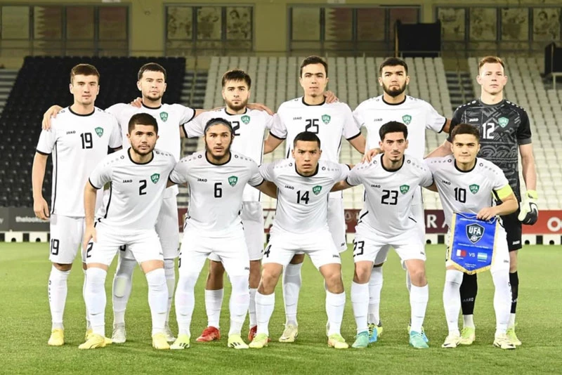 U23 Uzbekistan được đánh giá cao nhất bảng.