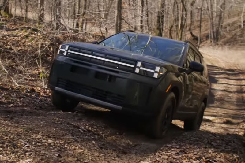 CLIP: Test khả năng off-road của Hyundai Santa Fe XRT 2024 