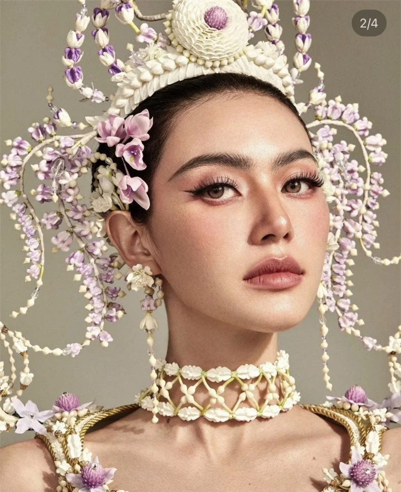 Phạm Băng Băng đẹp như nữ hoàng với trang phục truyền thống Thái Lan, có một sao Việt cũng không kém cạnh - 4
