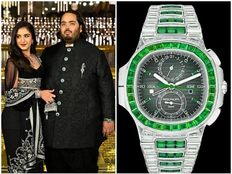 Chiếc đồng hồ của quý tử người giàu nhất Ấn Độ làm ông chủ Facebook "thèm thuồng" - 2