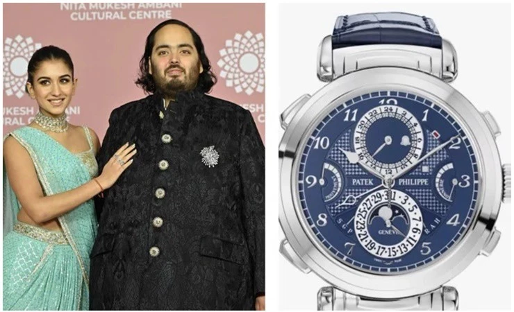 Chiếc đồng hồ của quý tử người giàu nhất Ấn Độ làm ông chủ Facebook "thèm thuồng" - 3