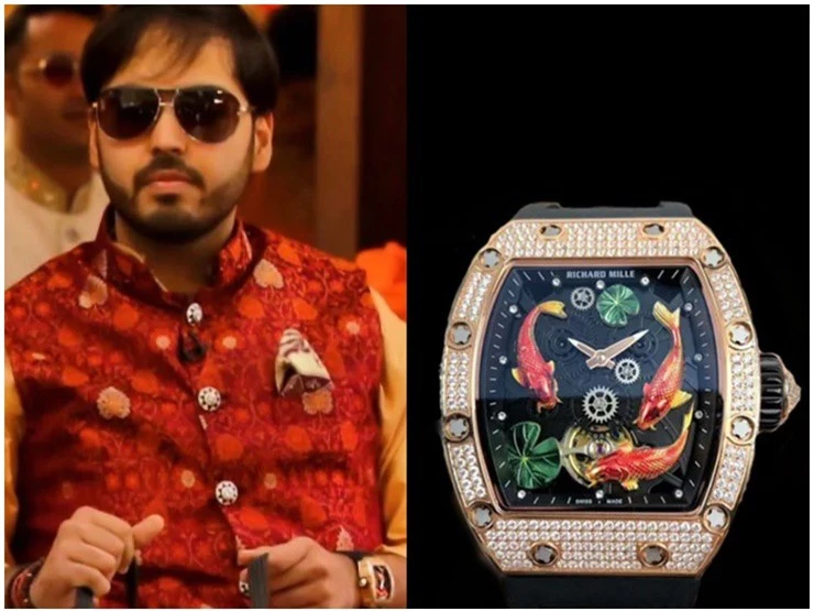 Chiếc đồng hồ của quý tử người giàu nhất Ấn Độ làm ông chủ Facebook "thèm thuồng" - 4