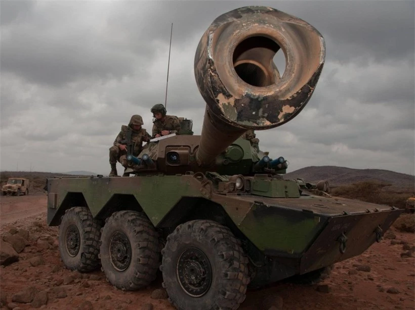 Các xe tăng bánh lốp AMX-10RC đã được Pháp cung cấp cho Ukraine với số lượng khá lớn.
