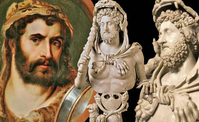 Vị hoàng đế đòi làm á thần Hercules