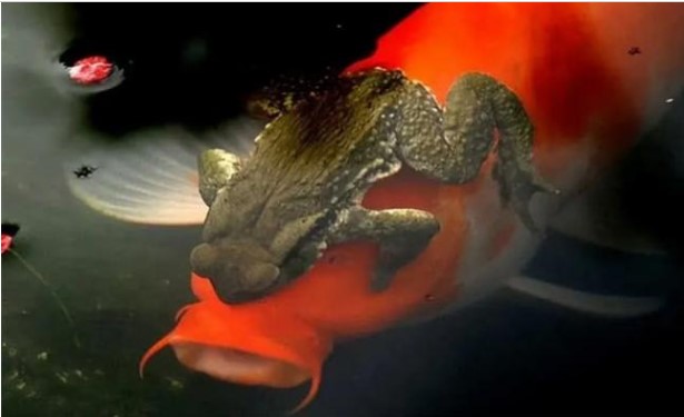 Sự thật về con cóc vàng ôm cá chép sẽ khiến bạn mở rộng tầm mắt! Tại sao hiện tượng này lại thường xảy ra?