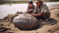 Người đàn ông phát hiện ra ‘quả trứng’ khổng lồ tại bờ sông, chuyên gia nhận định có 10.000 năm tuổi