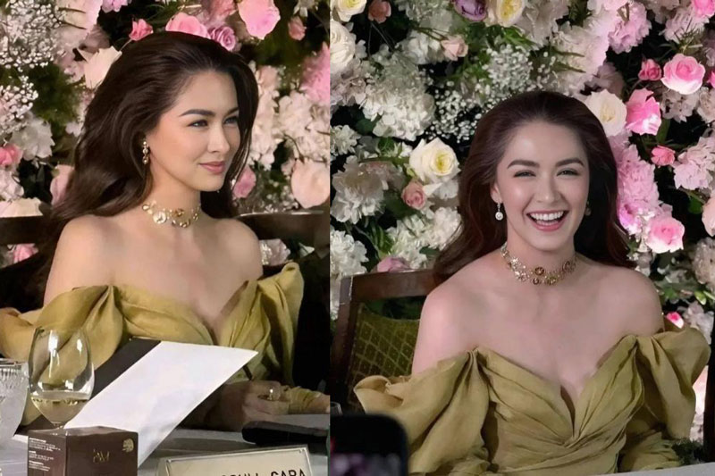 Khoe đôi vai trần nuột nà, 'Mỹ nhân đẹp nhất Philippines' tỏa sáng như nữ thần khiến ai nấy xuýt xoa