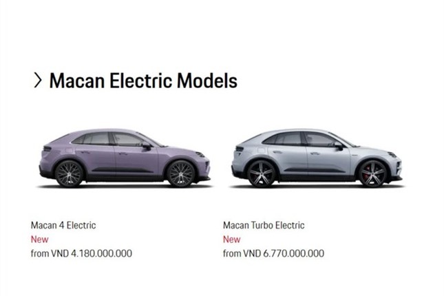 Hé lộ Porsche Macan thuần điện sắp bán tại Việt Nam ảnh 2
