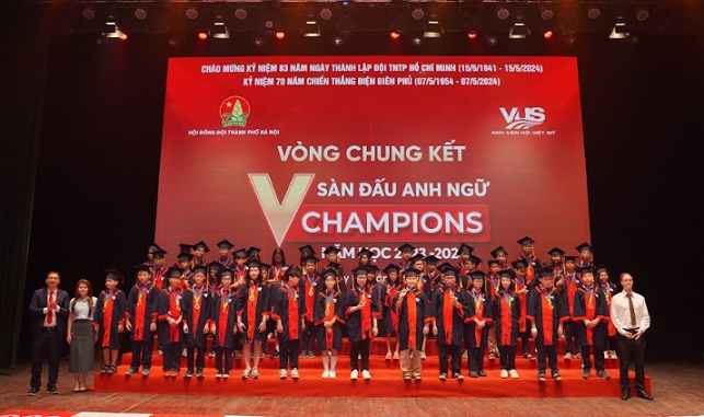 Chung kết cuộc thi 'Sàn đấu Anh ngữ V - Champions' 2024