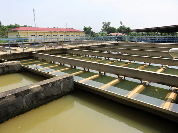 Nhà máy nước Cầu Đỏ - nguồn cung cấp nước chính cho TP Đà Nẵng.