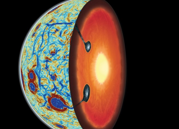 Mặt Trăng đã biến hình, lộn ngược từ trong ra ngoài