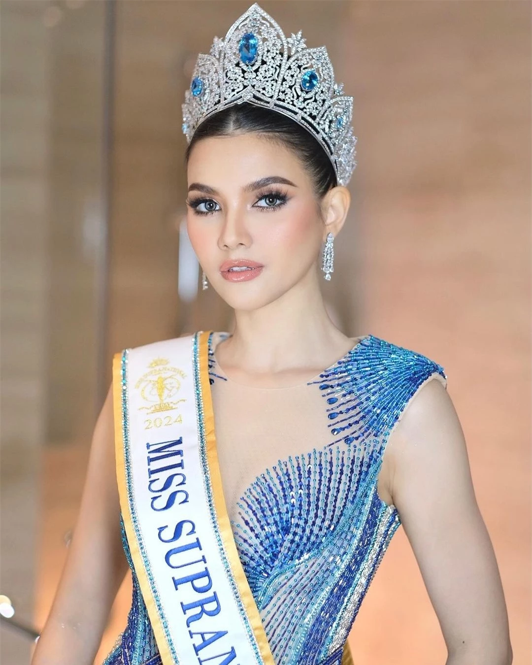 Người đẹp lai đăng quang Hoa hậu Siêu quốc gia Lào ảnh 2