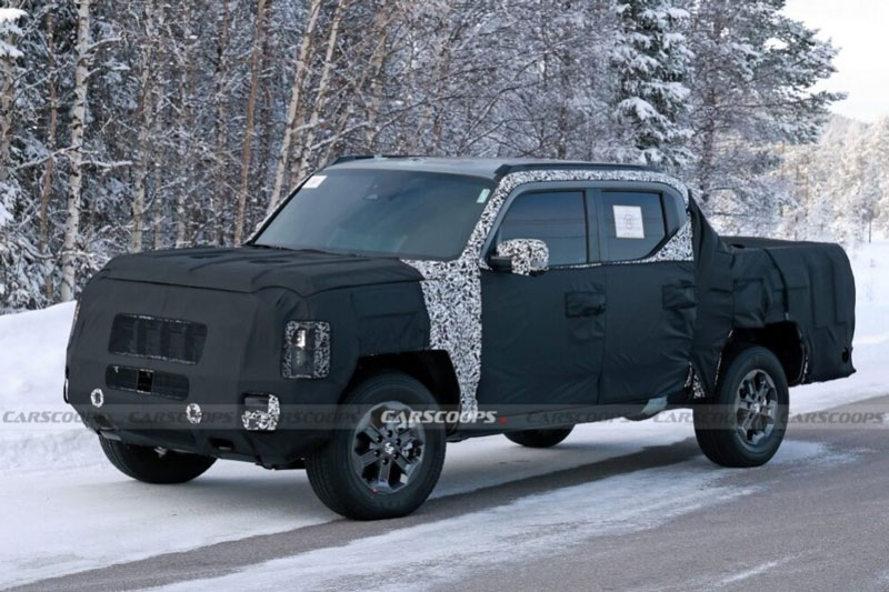 Bán tải Kia Tasman lộ nội thất trước ngày ra mắt, 'phả hơi nóng' lên Ford Ranger