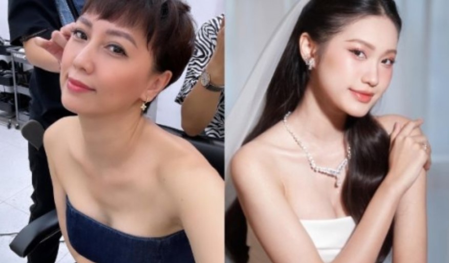 Mẹ vợ Đoàn Văn Hậu diện đầm cúp ngực gợi cảm, xách túi hiệu trăm triệu đi chơi, không quên nhắn nhủ Doãn Hải My một điều