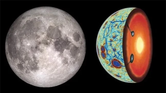 Điều gì xảy ra khi mặt trăng 'quay ngược' hàng tỷ năm trước? ảnh 1