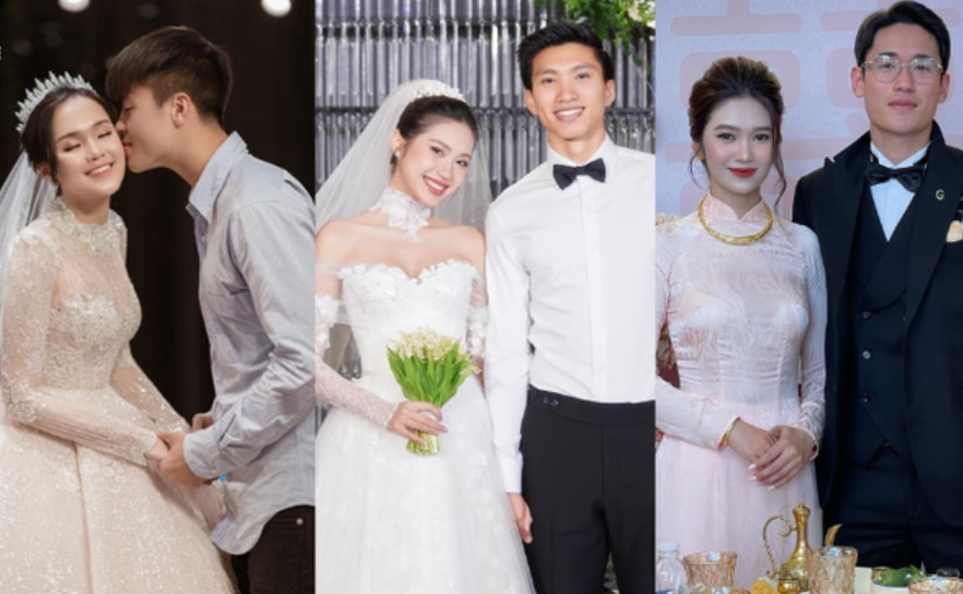 Doãn Hải My, Quỳnh Anh, hot girl ngân hàng Trâm Phạm đọ sắc khi bắt "trend" chia sẻ lại ảnh cưới, ai xinh nhất?