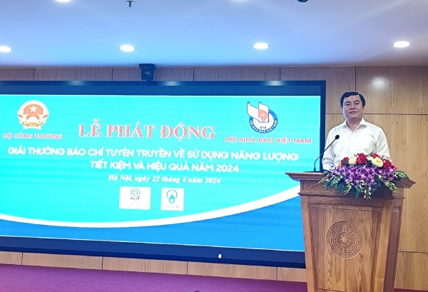 Phát động giải báo chí toàn quốc về dùng năng lượng tiết kiệm, hiệu quả năm 2024