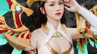 Nhìn lại loạt ảnh cosplay tướng game cực "khét" của Lê Bống trong quá khứ