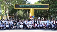 Gần 1.000 học sinh tham quan, trải nghiệm tại Đại học Trà Vinh